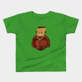 Teddy and a chain Kids T-Shirt